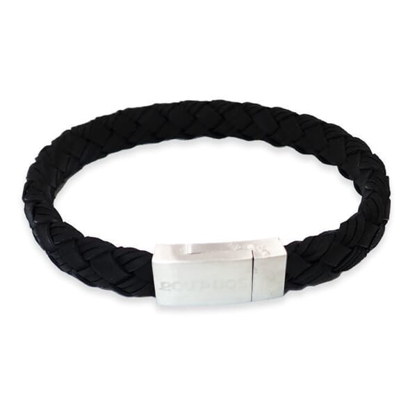 Son Of Noa Armbånd i sort skinn 21 cm - 897026BLACK21